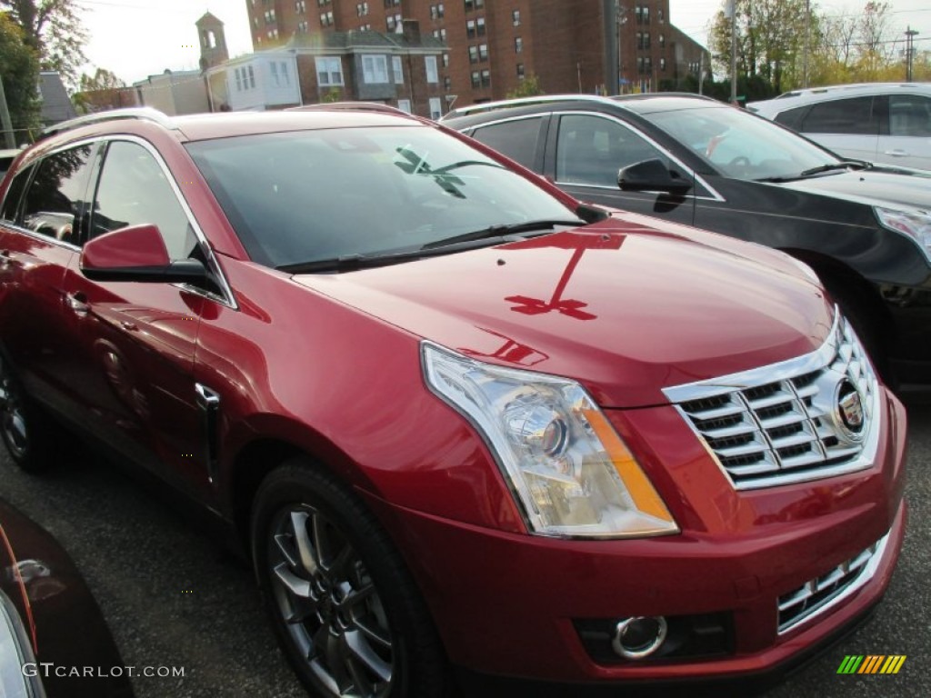Crystal Red Tincoat 2016 Cadillac SRX Performance AWD Exterior Photo #108360252
