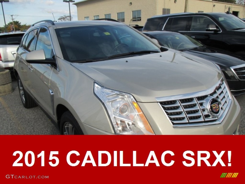 2015 SRX FWD - Silver Coast Metallic / Ebony/Ebony photo #1