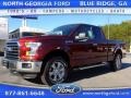 2015 Bronze Fire Metallic Ford F150 XLT SuperCab 4x4  photo #1