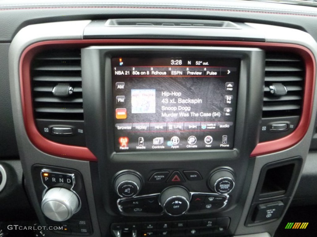 2016 Ram 1500 Rebel Crew Cab 4x4 Controls Photo #108362121