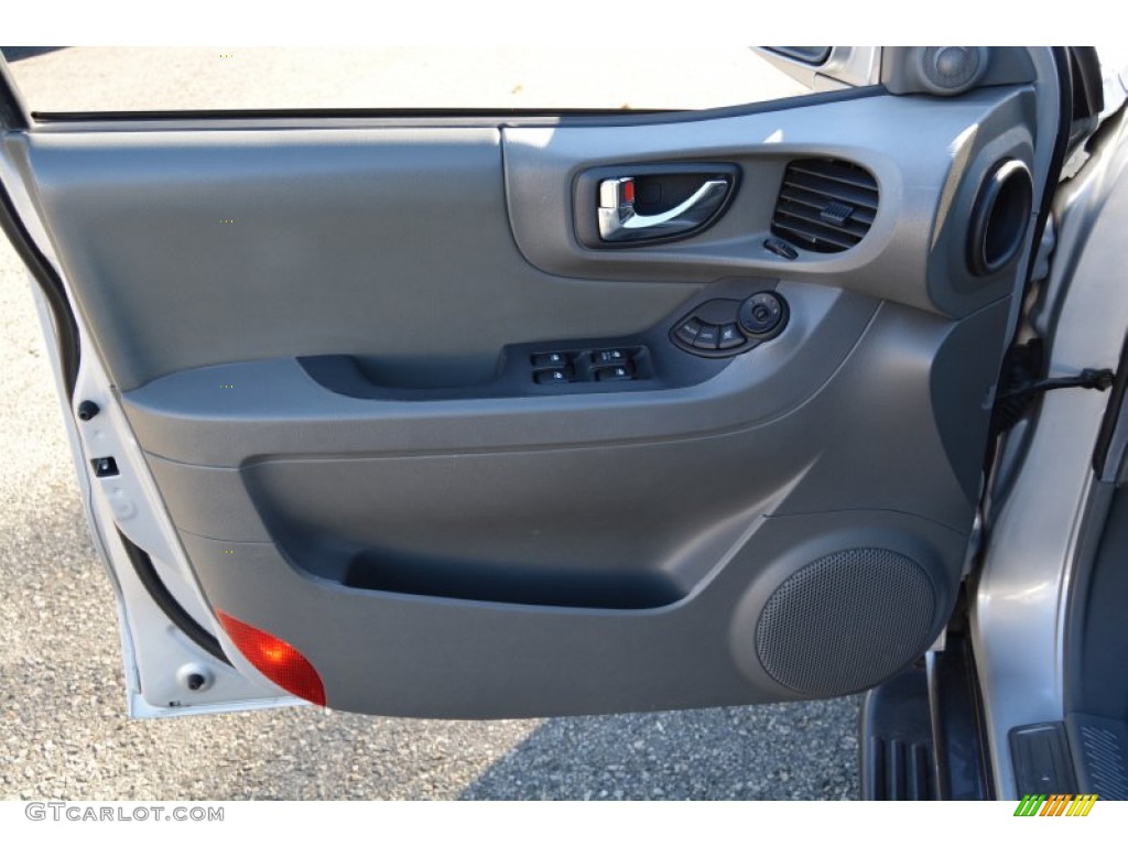 2003 Santa Fe GLS 4WD - Pewter / Gray photo #8