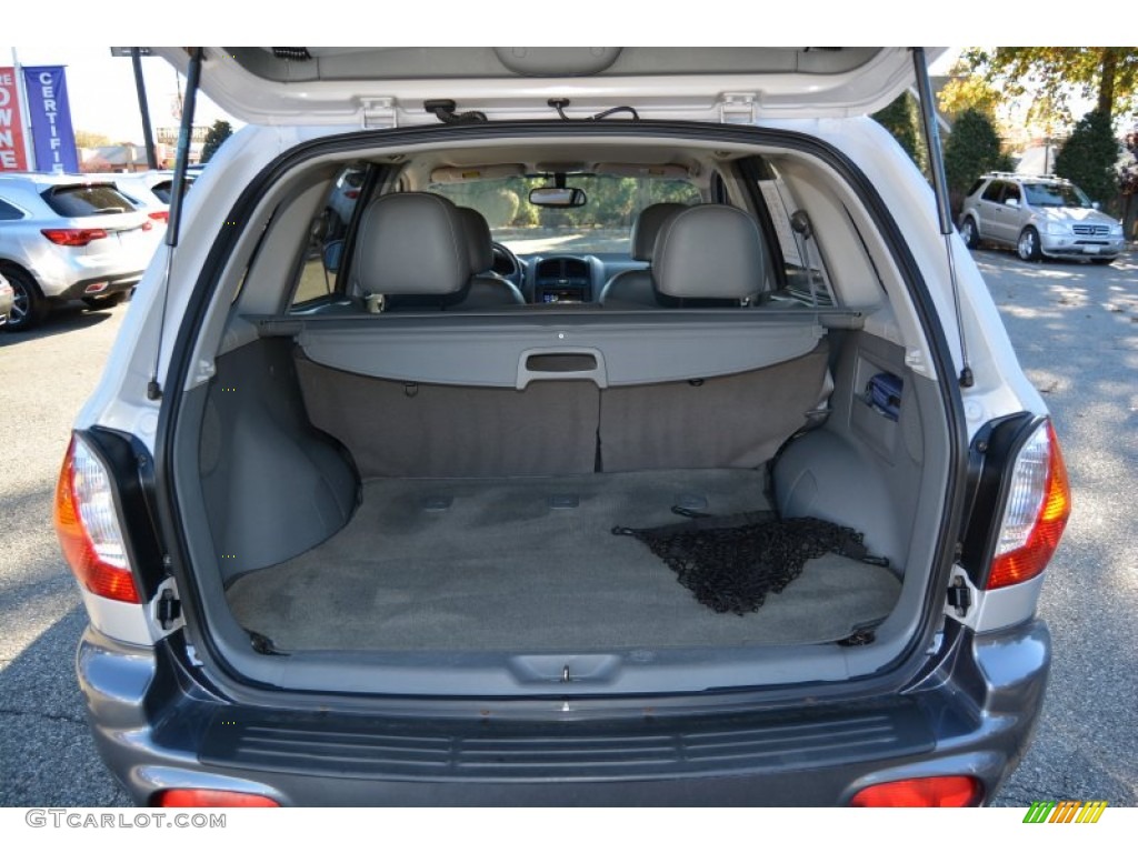 2003 Santa Fe GLS 4WD - Pewter / Gray photo #20