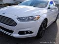 2016 White Platinum Tri-Coat Metallic Ford Fusion Titanium  photo #34