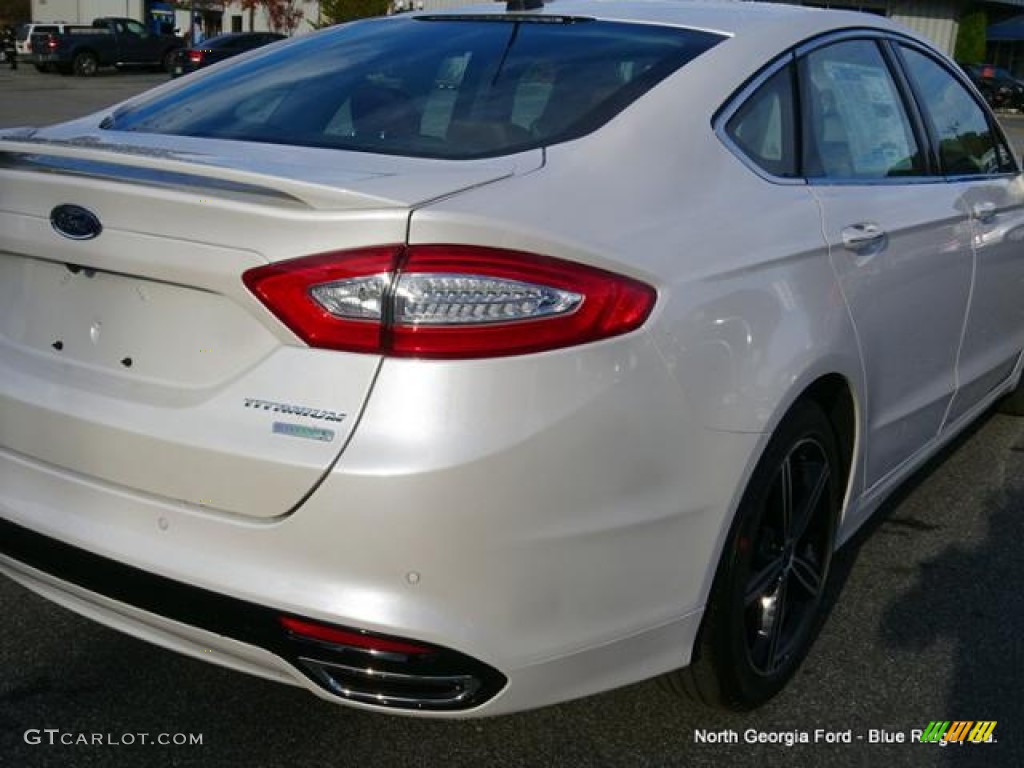 2016 Fusion Titanium - White Platinum Tri-Coat Metallic / Terracotta/Charcoal Black photo #36