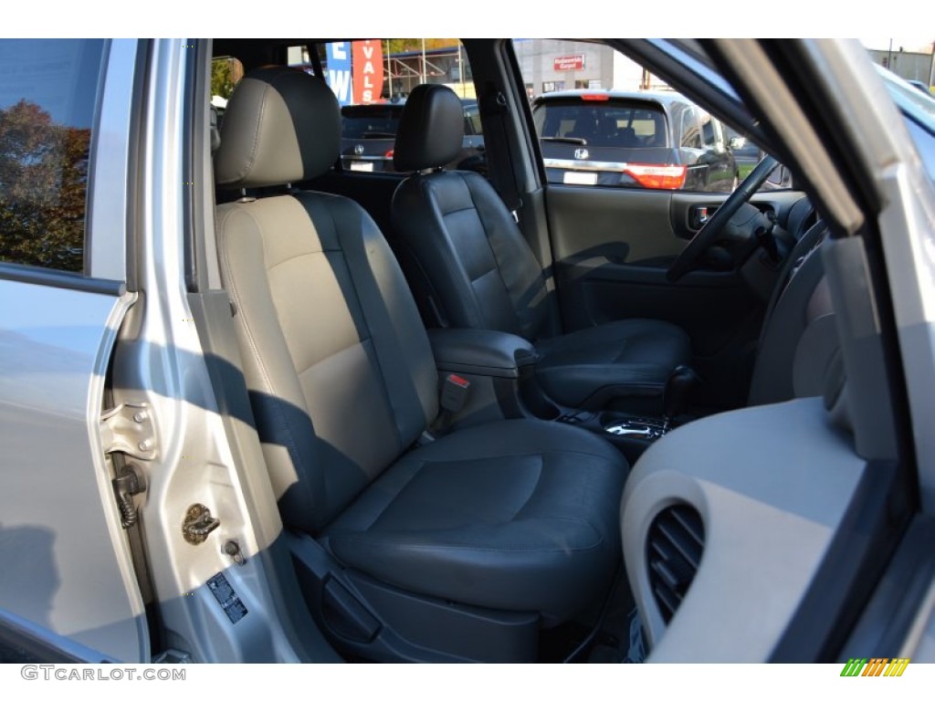 2003 Santa Fe GLS 4WD - Pewter / Gray photo #27