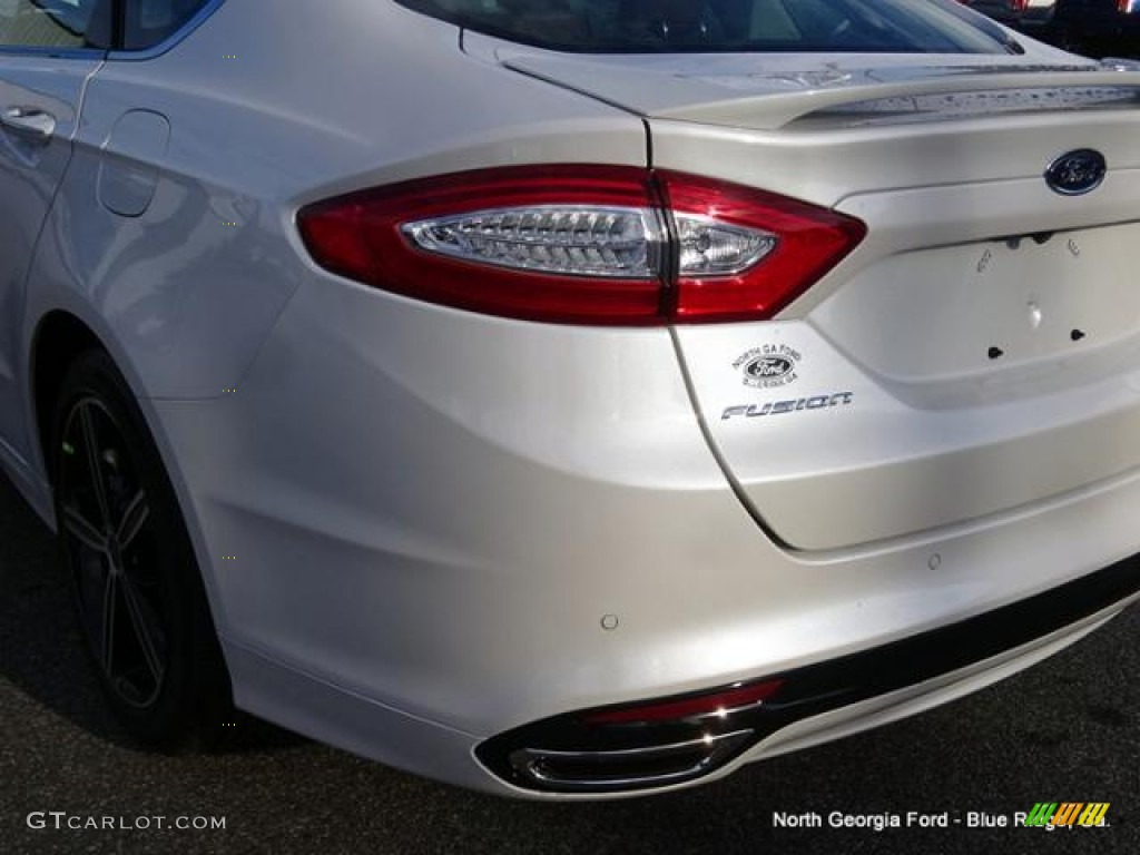 2016 Fusion Titanium - White Platinum Tri-Coat Metallic / Terracotta/Charcoal Black photo #37