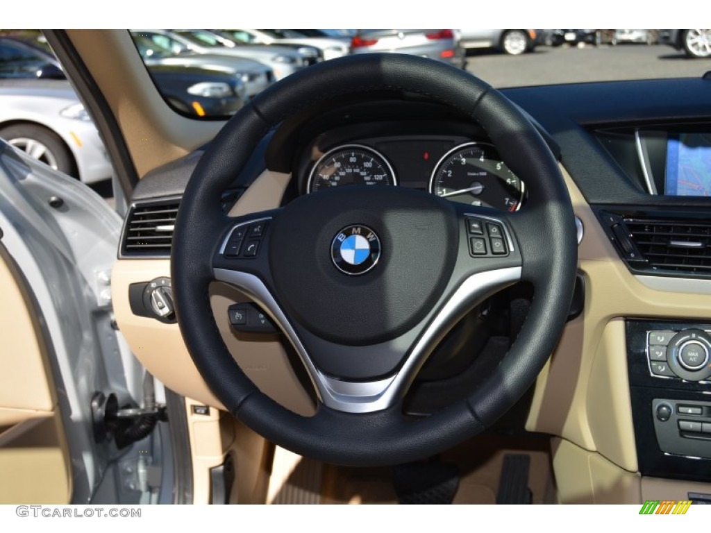 2015 X1 xDrive28i - Glacier Silver Metallic / Beige photo #20