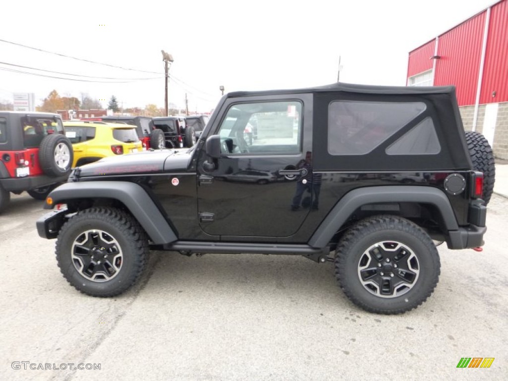 Black 2016 Jeep Wrangler Rubicon Hard Rock 4x4 Exterior Photo #108364857