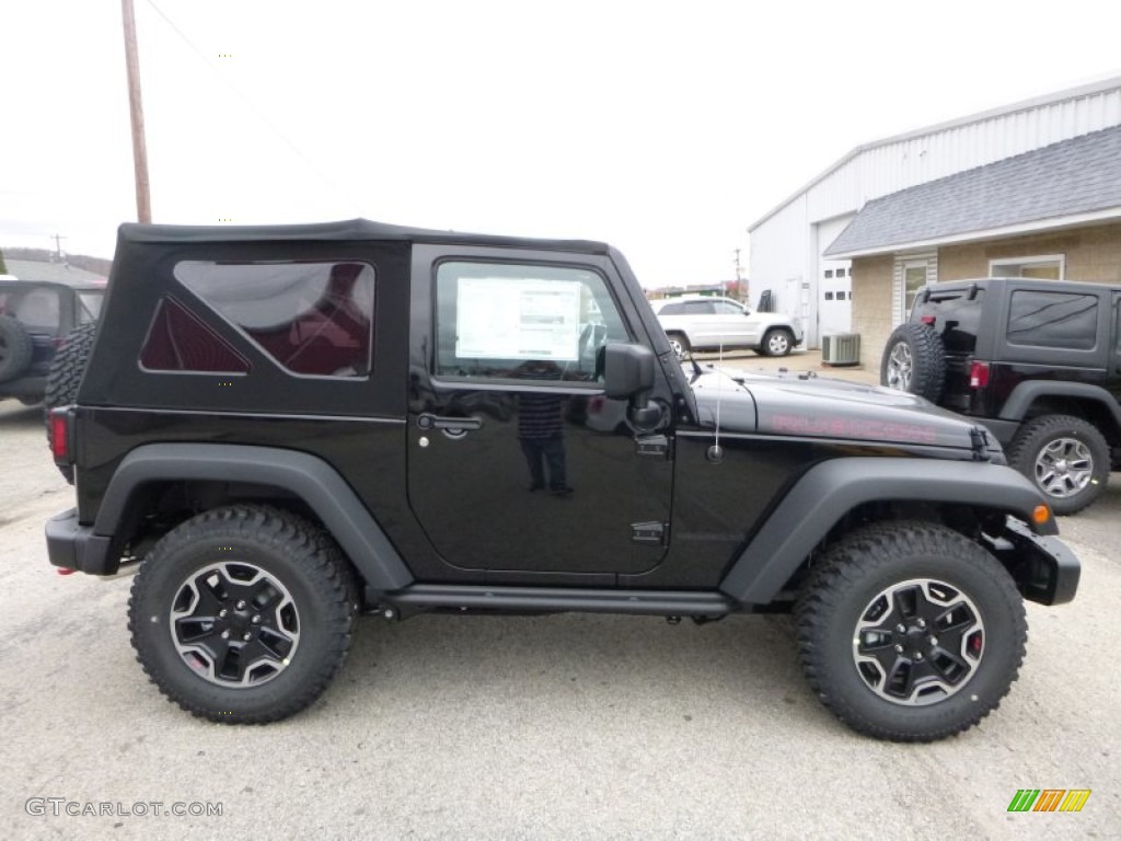 Black 2016 Jeep Wrangler Rubicon Hard Rock 4x4 Exterior Photo #108364929