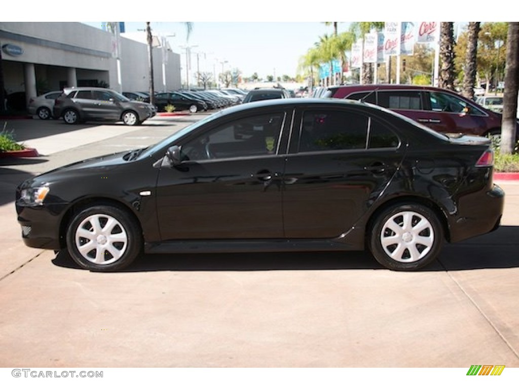 Tarmac Black Pearl 2012 Mitsubishi Lancer ES Exterior Photo #108365247