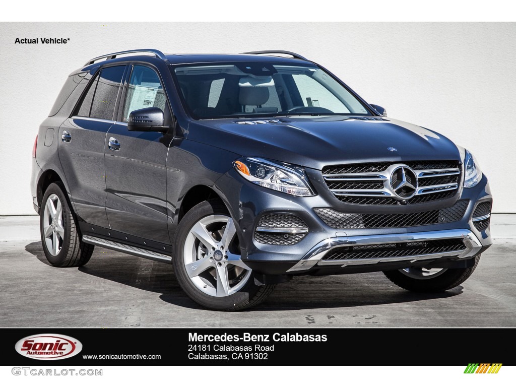 2016 GLE 350 - Steel Grey Metallic / Black photo #1