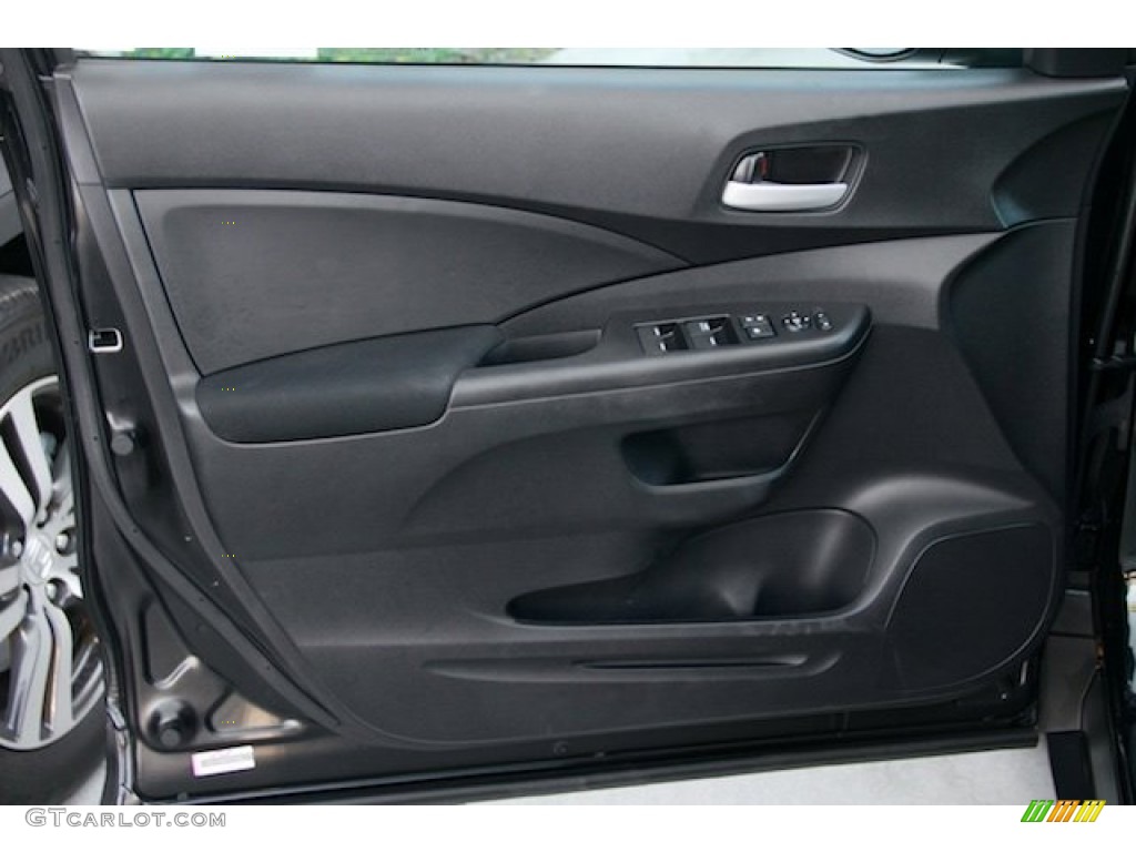 2012 CR-V LX - Crystal Black Pearl / Black photo #22