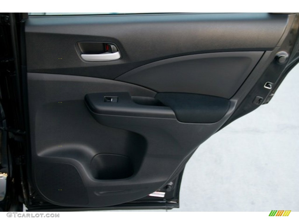 2012 CR-V LX - Crystal Black Pearl / Black photo #24