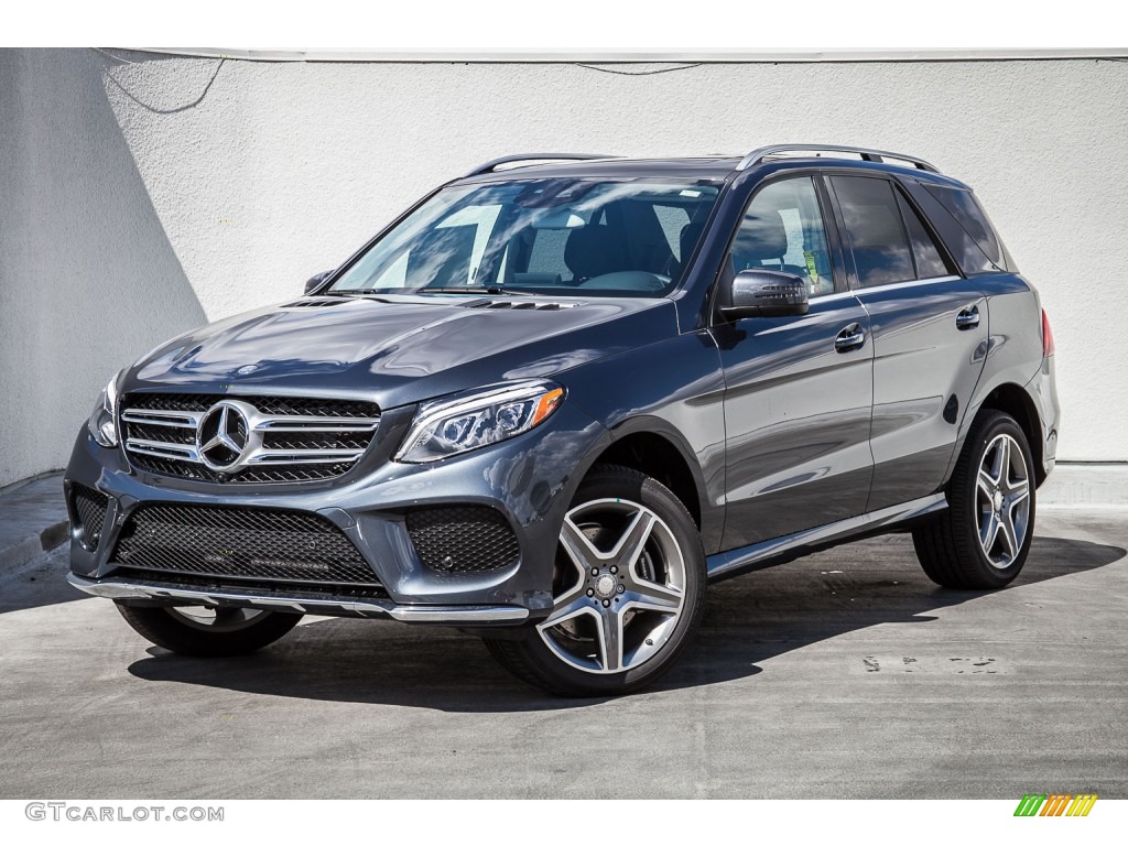 Steel Grey Metallic 2016 Mercedes-Benz GLE 400 4Matic Exterior Photo #108366021