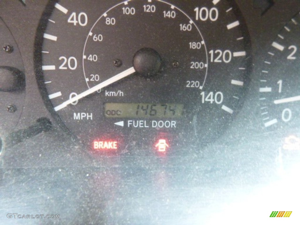2001 Camry LE - Graphite Gray Pearl / Gray photo #9