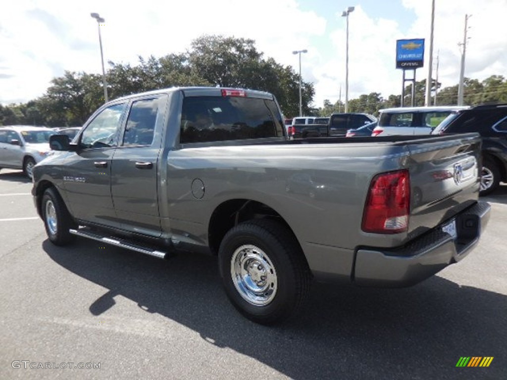 2011 Ram 1500 ST Quad Cab - Mineral Gray Metallic / Dark Slate Gray/Medium Graystone photo #3