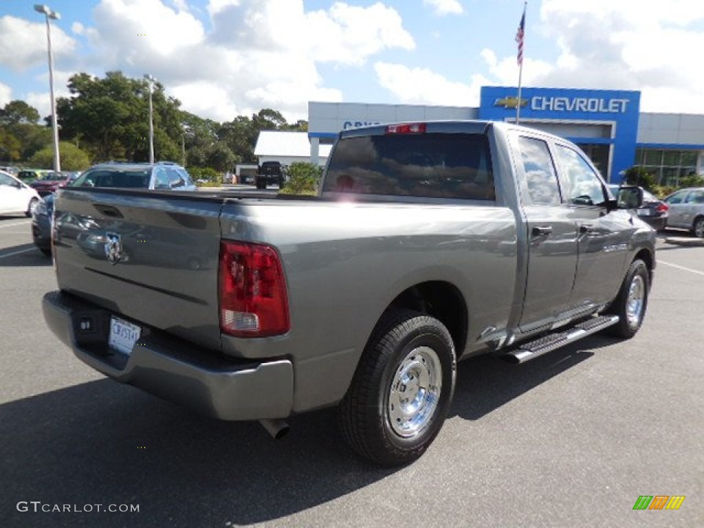 2011 Ram 1500 ST Quad Cab - Mineral Gray Metallic / Dark Slate Gray/Medium Graystone photo #8