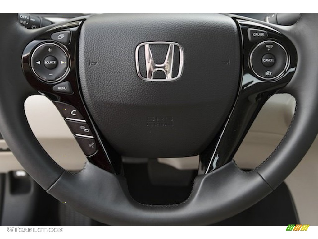 2016 Accord EX-L Sedan - Champagne Frost Pearl / Ivory photo #10