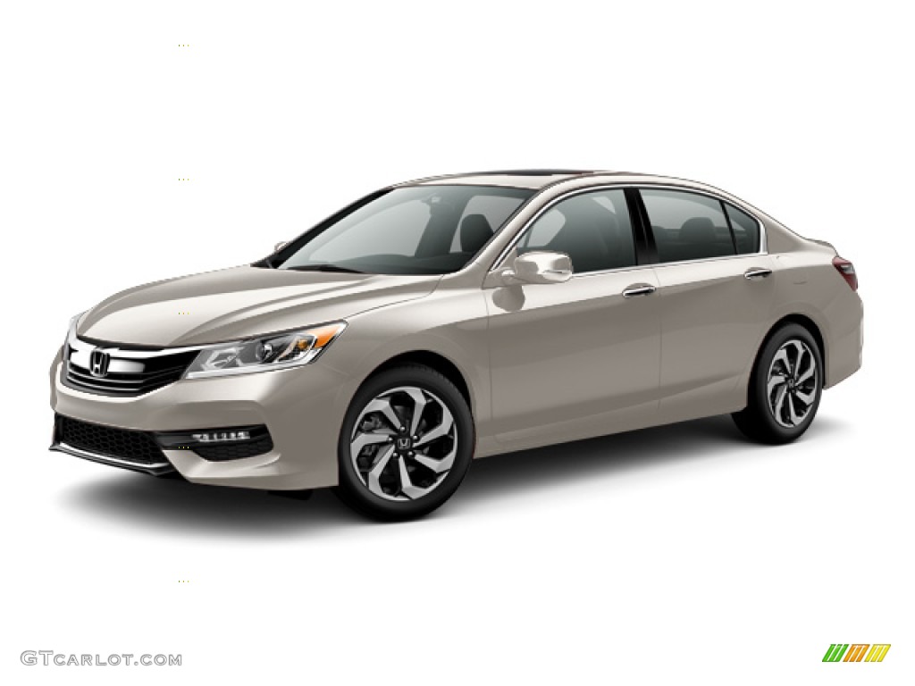 2016 Accord EX-L Sedan - Champagne Frost Pearl / Ivory photo #21