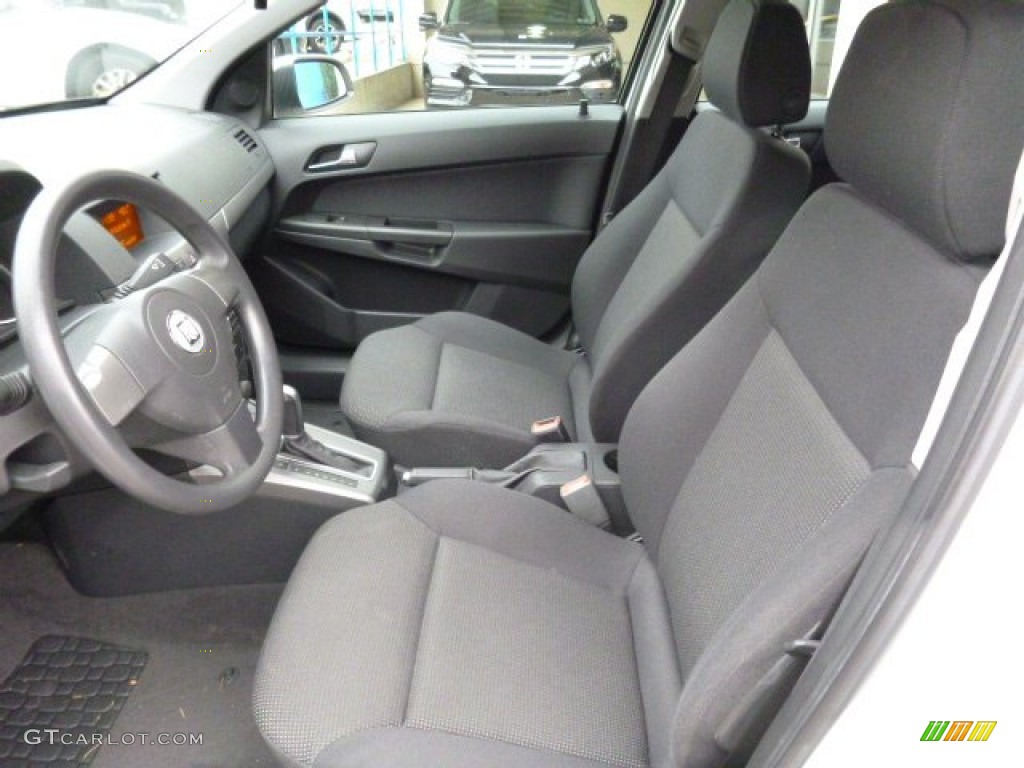 2008 Astra XE Sedan - Arctic White / Charcoal photo #4