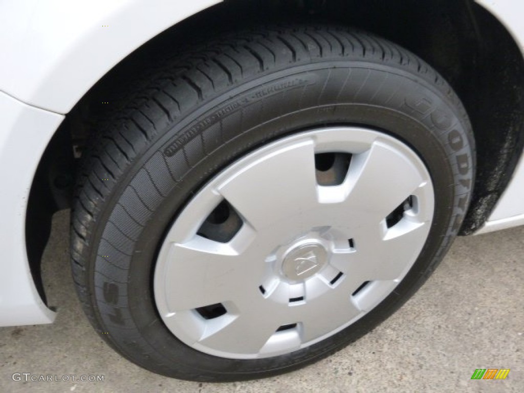2008 Astra XE Sedan - Arctic White / Charcoal photo #8