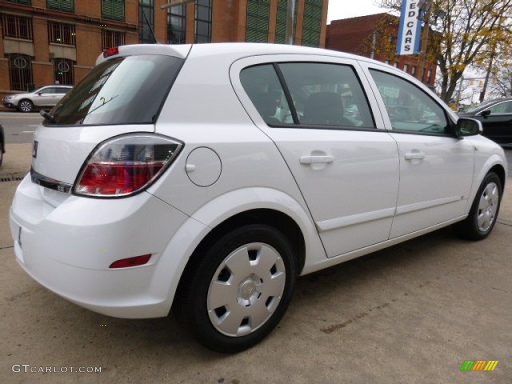2008 Astra XE Sedan - Arctic White / Charcoal photo #13