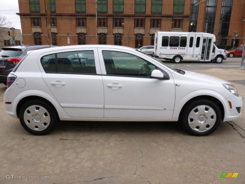 2008 Astra XE Sedan - Arctic White / Charcoal photo #14