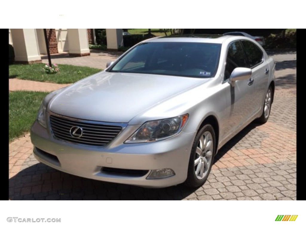 Mercury Silver Metallic 2009 Lexus LS 460 Exterior Photo #108376086