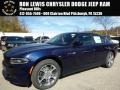 2016 Jazz Blue Pearl Coat Dodge Charger SXT AWD #108375074