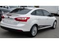 White Platinum - Focus Titanium Sedan Photo No. 2