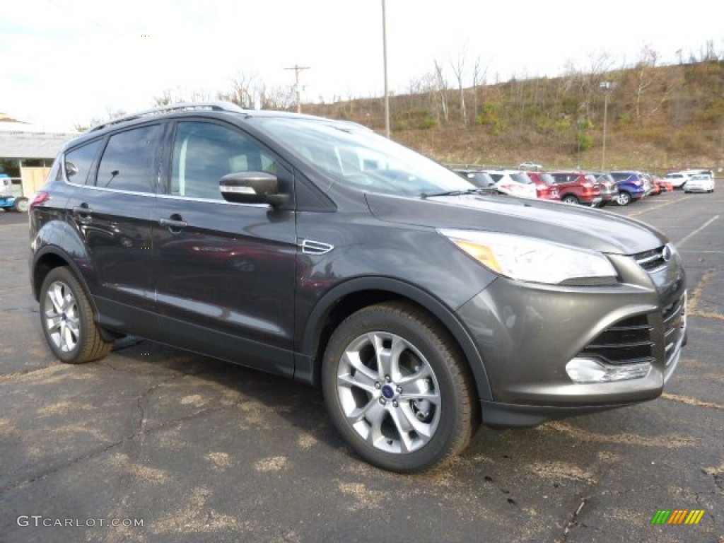 2016 Escape Titanium 4WD - Magnetic Metallic / Charcoal Black photo #1