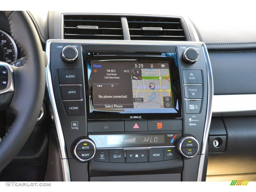 2016 Camry XSE - Blue Crush Metallic / Ash photo #6