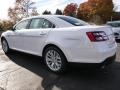 2015 White Platinum Metallic Ford Taurus Limited  photo #3