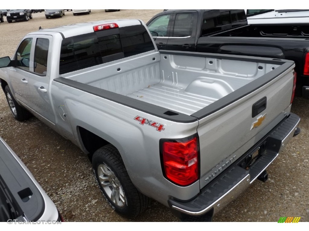 2016 Silverado 1500 LT Double Cab 4x4 - Silver Ice Metallic / Jet Black photo #2