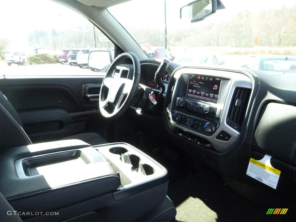 2016 Sierra 1500 SLE Double Cab 4WD - Summit White / Jet Black photo #12