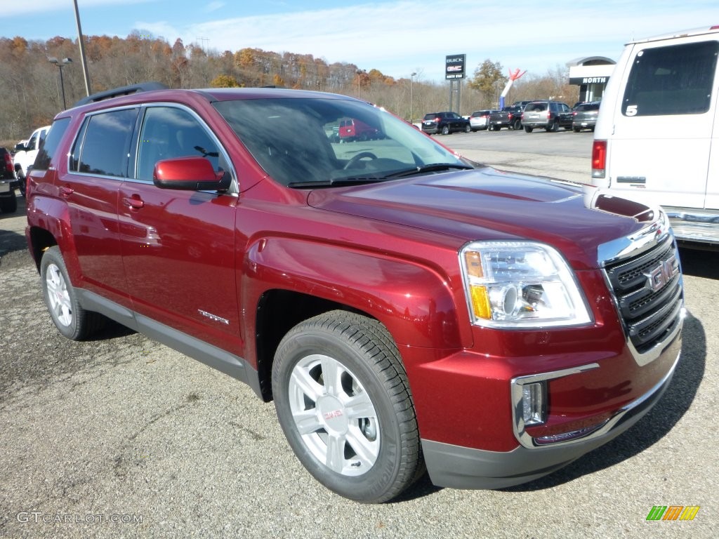 Crimson Red Tintcoat 2016 GMC Terrain SLE AWD Exterior Photo #108382305