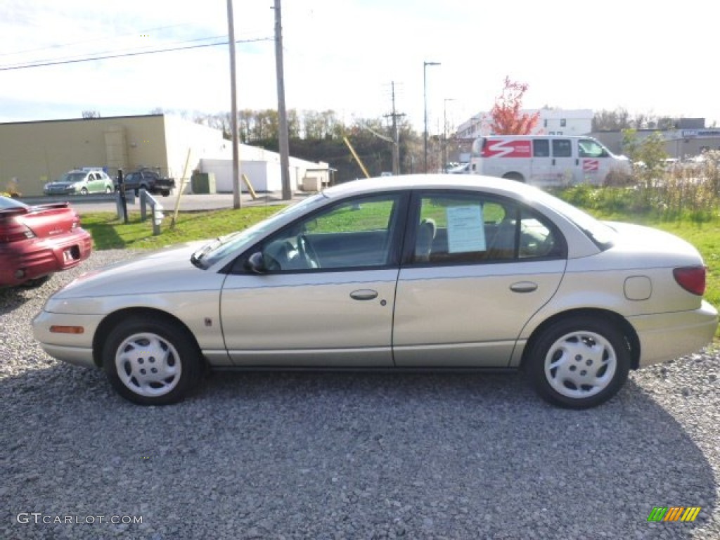 2002 S Series SL2 Sedan - Gold / Tan photo #2