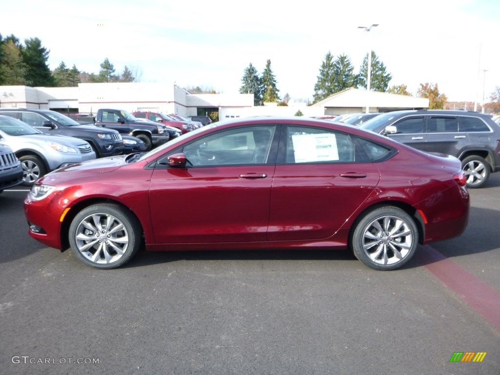 Velvet Red Pearl 2016 Chrysler 200 S AWD Exterior Photo #108385905