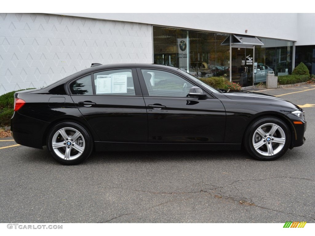 2015 3 Series 320i xDrive Sedan - Jet Black / Black photo #2