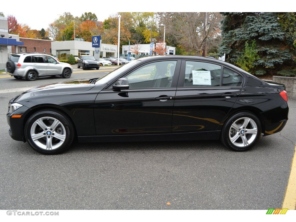 2015 3 Series 320i xDrive Sedan - Jet Black / Black photo #5