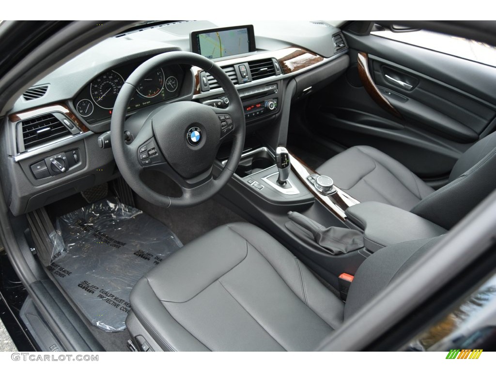 2015 3 Series 320i xDrive Sedan - Jet Black / Black photo #10