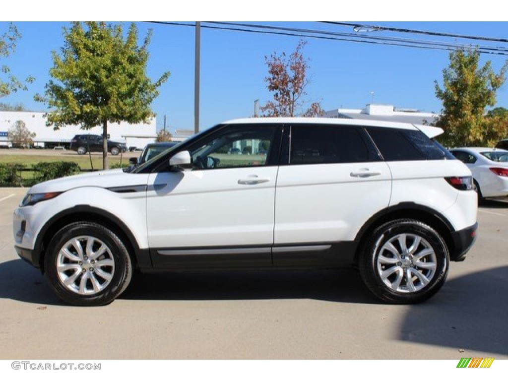 Fuji White 2015 Land Rover Range Rover Evoque Pure Exterior Photo #108386805