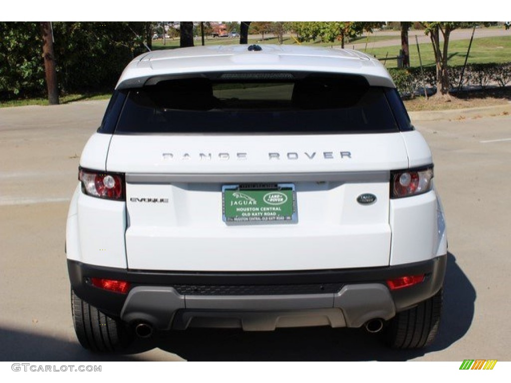 2015 Range Rover Evoque Pure - Fuji White / Almond/Espresso photo #10