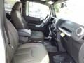 2016 Jeep Wrangler Unlimited Black/Dark Olive Interior Front Seat Photo
