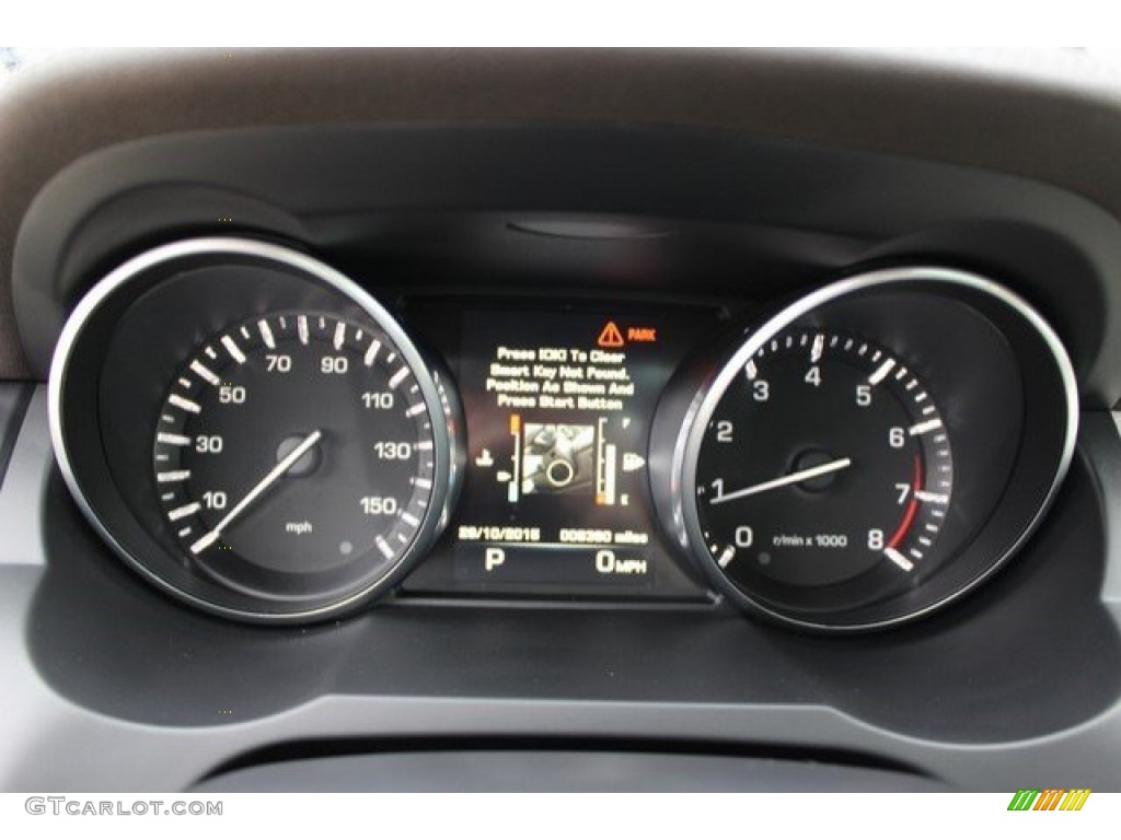 2015 Land Rover Range Rover Evoque Pure Plus Coupe Gauges Photo #108388210