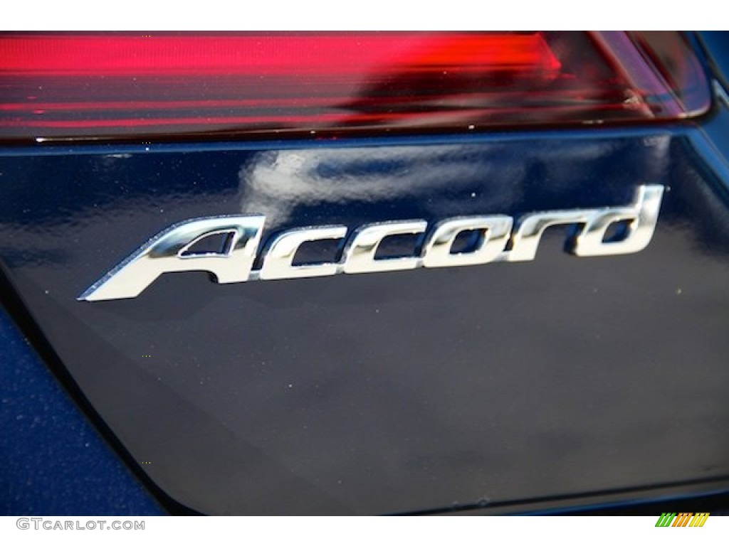 2016 Accord LX Sedan - Obsidian Blue Pearl / Gray photo #3