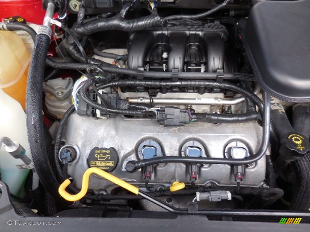 2008 Ford Edge Limited 3.5 Liter DOHC 24-Valve VVT Duratec V6 Engine Photo #108391218