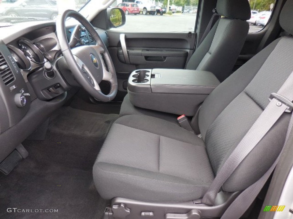 2012 Silverado 1500 LT Extended Cab - Silver Ice Metallic / Ebony photo #4