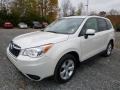 Satin White Pearl 2015 Subaru Forester 2.5i Premium Exterior