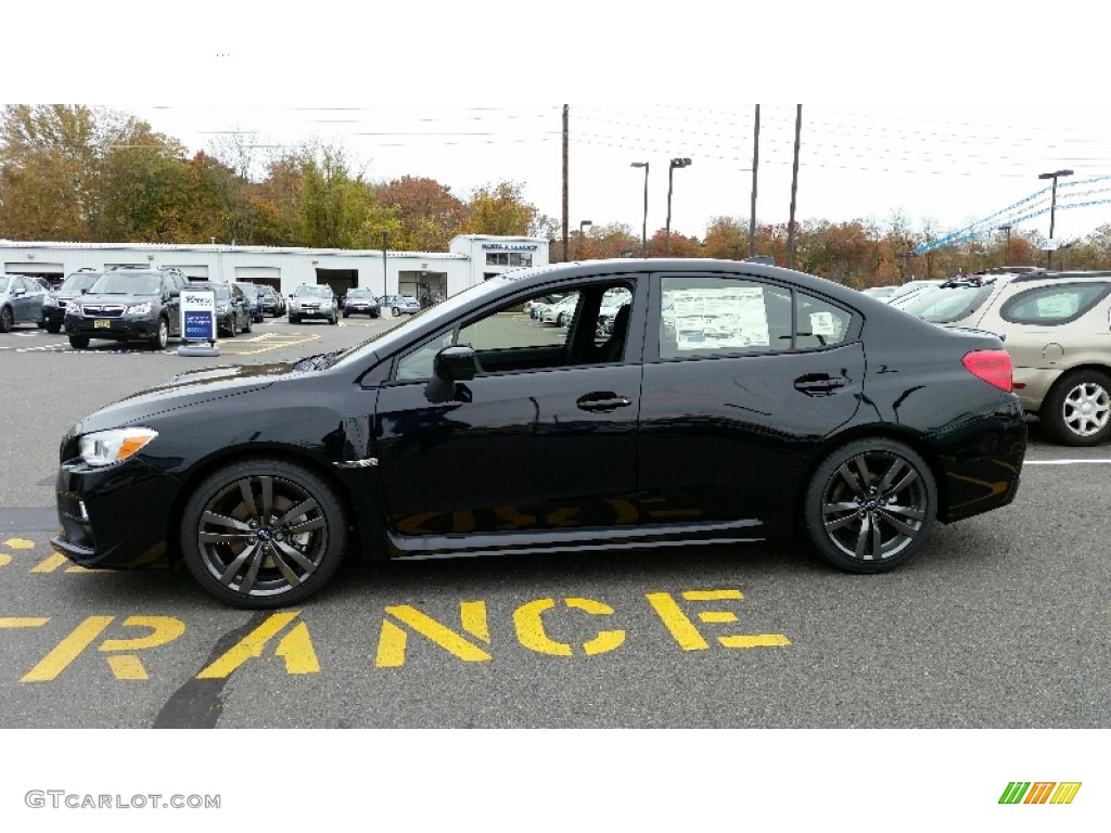 Crystal Black Silica 2016 Subaru WRX Premium Exterior Photo #108395718